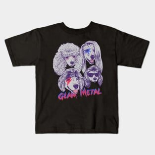 Glam Metal Kids T-Shirt